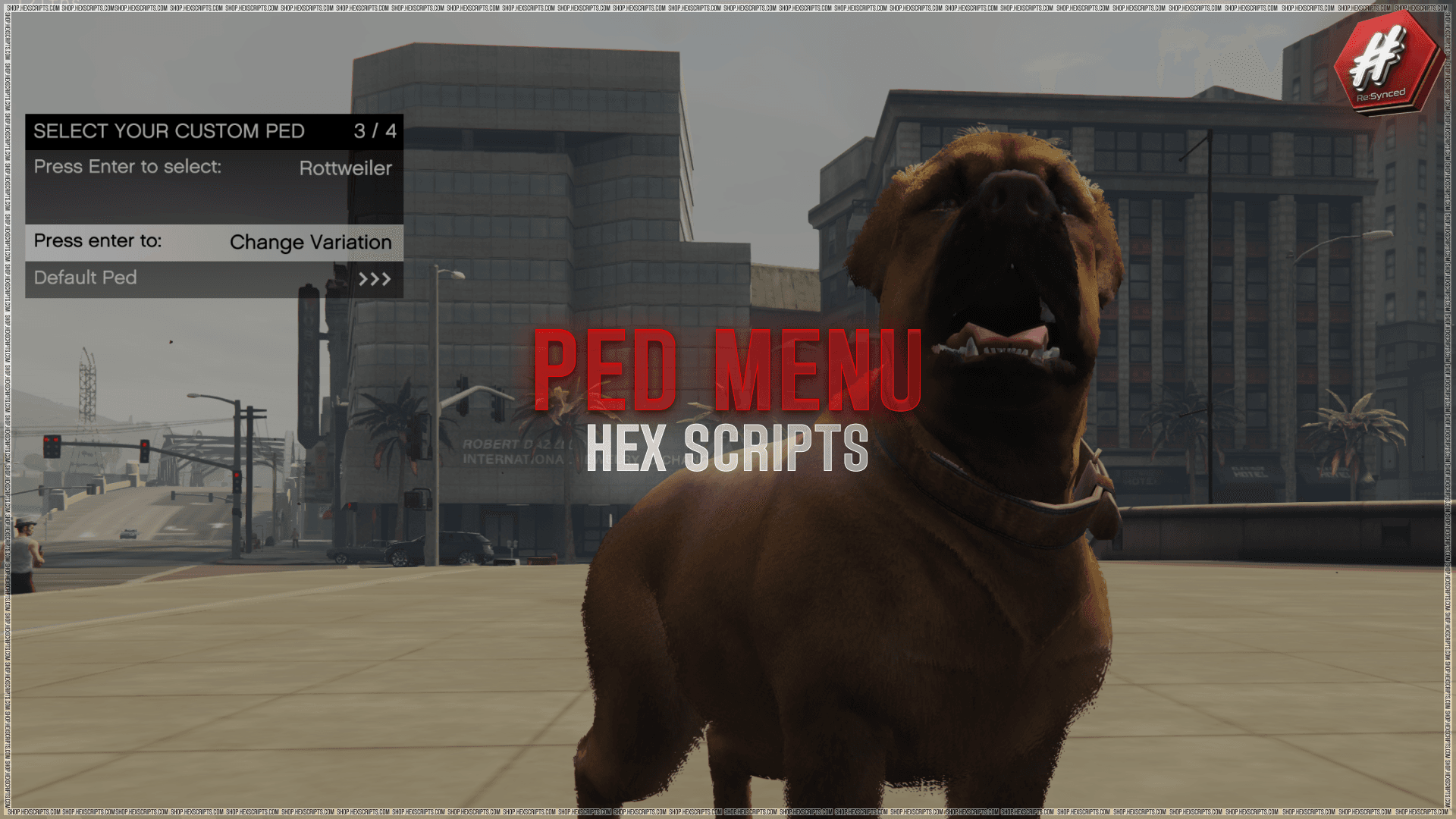 [ESX/QB] HEX PED MENU