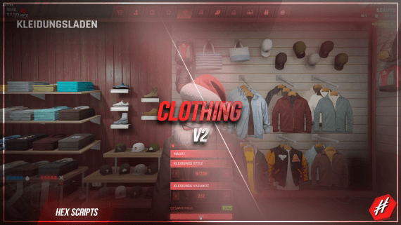 [ESX] HEX  CLOTHING V2