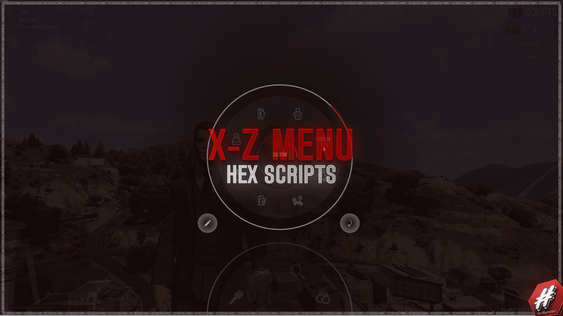 [ESX] HEX X&Z MENU V4
