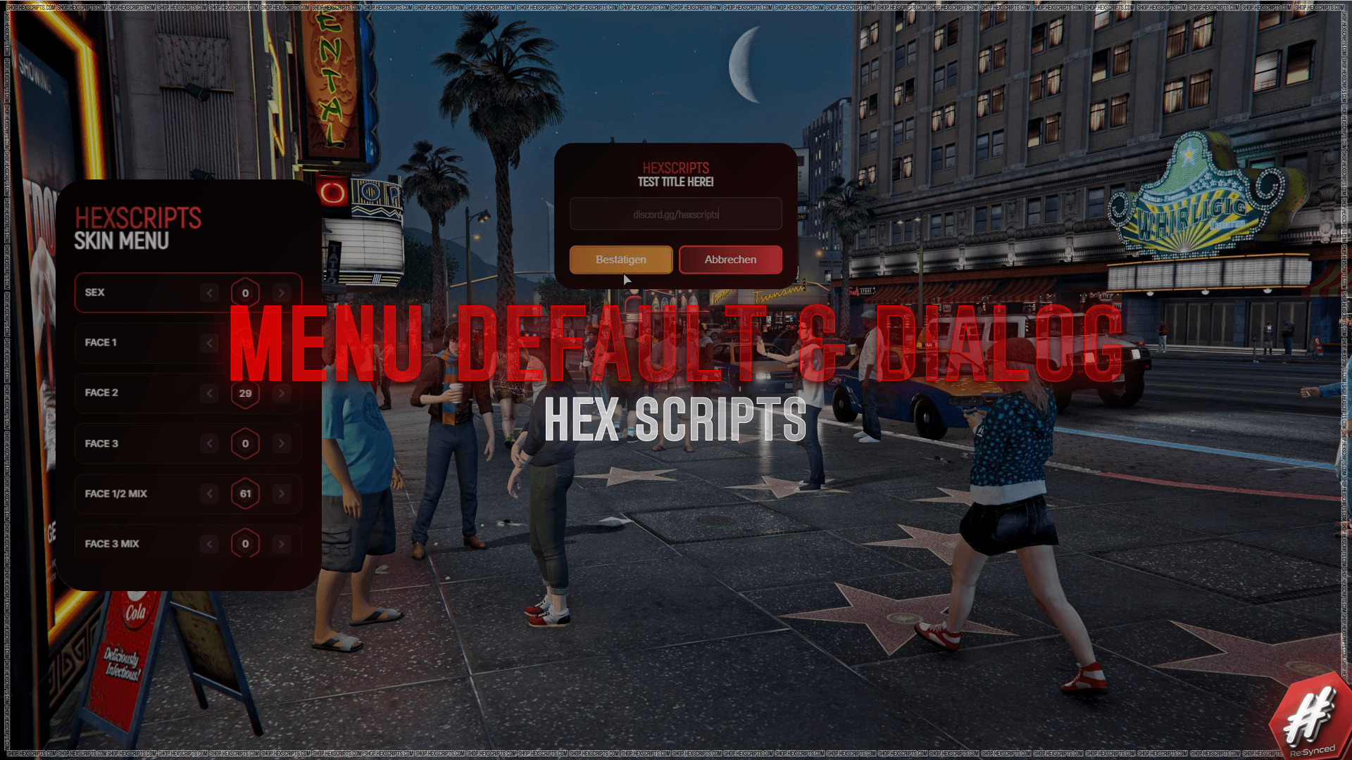 [ESX] HEX MENU DEFAULT & DIALOG