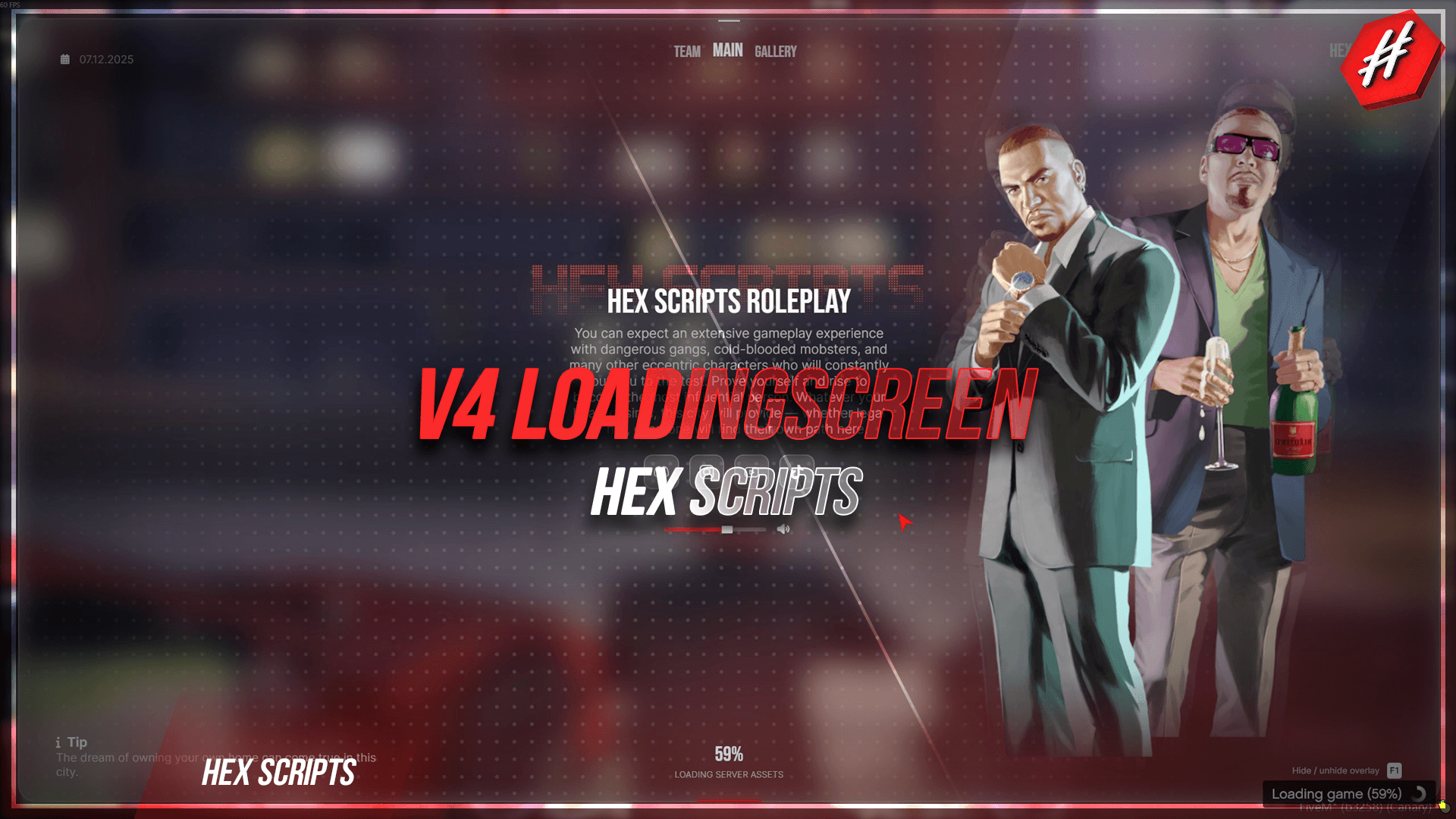 [STANDALONE] HEX LOADINGSCREEN V4
