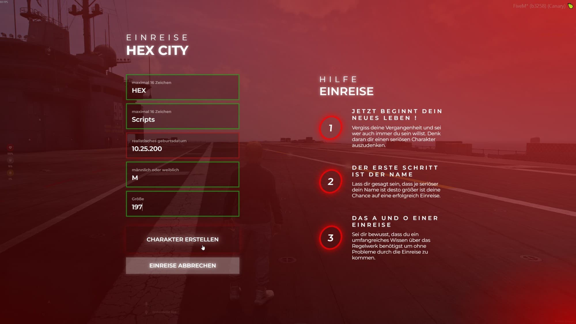 [ESX] HEX  IDENTITY V1