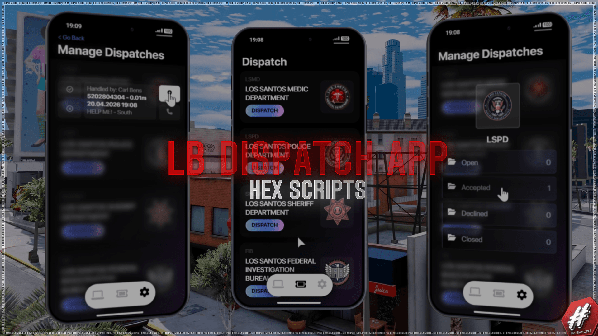 [ESX] HEX LB DISPATCH APP